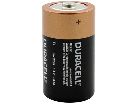 Duracell Duralock D Cell Batteries Mn 1300