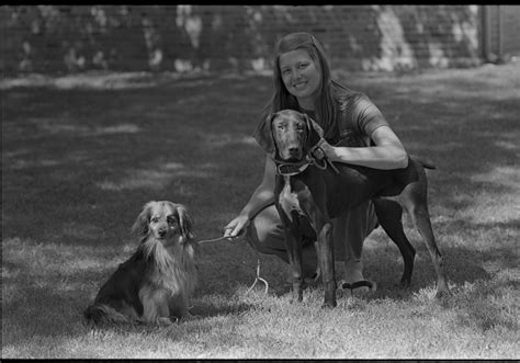 Humane Society Worker Susan Krause With Lost Dogs, July 1979 | Ann ...