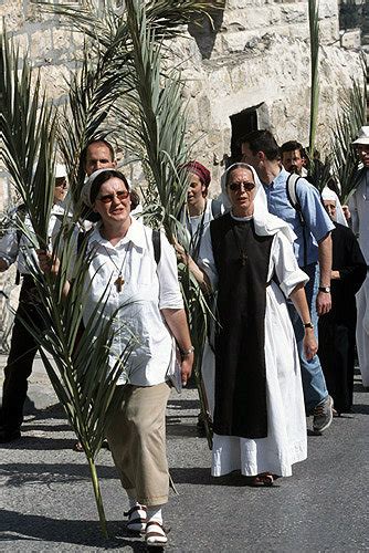 Israel Jerusalem Procession On Palm Sunday