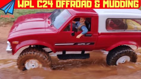 Wpl C24 Rc Toyota Rock Crawler Offroading Test First Ride