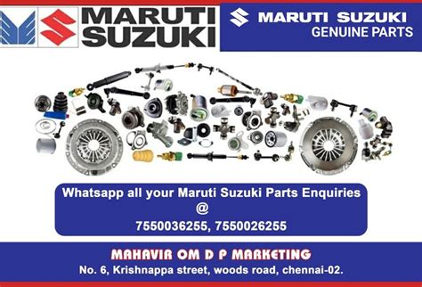 Maruti Genuine Spare Parts At Rs 100piece Maruti Suzuki Spare Parts