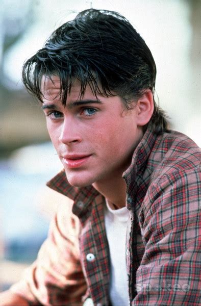 Rob Lowe The Outsiders Sodapop The Outsiders Heartthrob