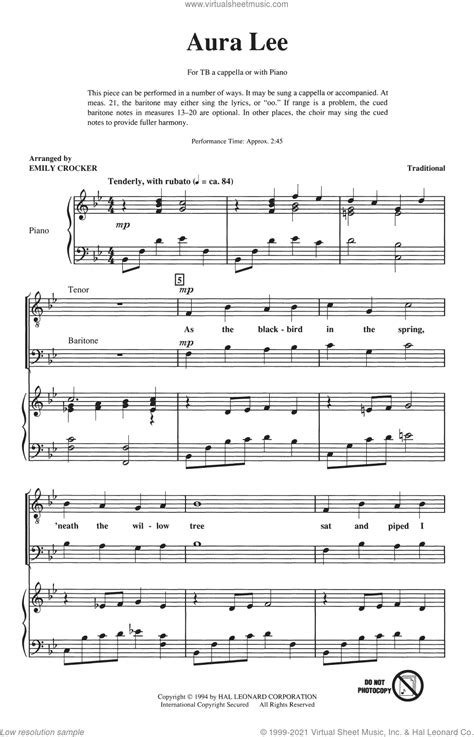 Songs For Tenor Bass Chorus Collection Sheet Music For Choir Ttb Tenor Bass