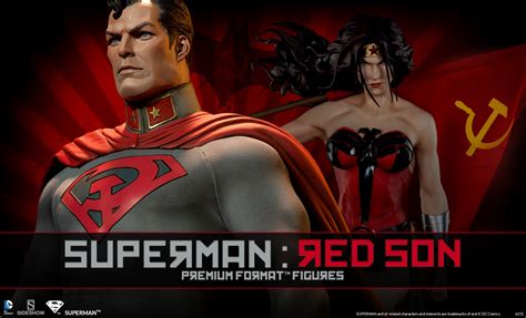 Set in the thick of the cold war, red son introduces us to a superman who landed in the ussr during the 1950s and grows up to become a soviet symbol that fights for the preservation of stalin's brand of communism. Superman - Red Son Premium Format Figure coming from ...