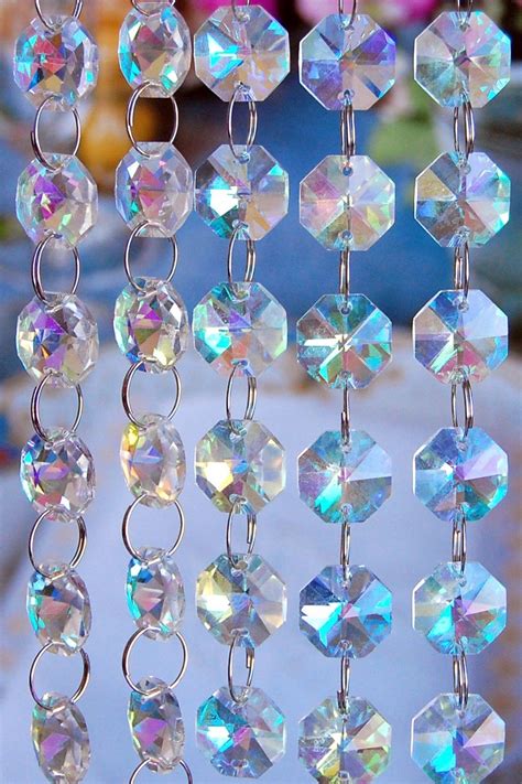 Chandelier prisms come in a variety of shapes and sizes depending on the design of the whether you want to dazzle your daughter with a pink tinted glass chandelier for her bedroom or you. $12.99 - Clear W Ab Coating - Lead Glass Crystal - Octagon ...