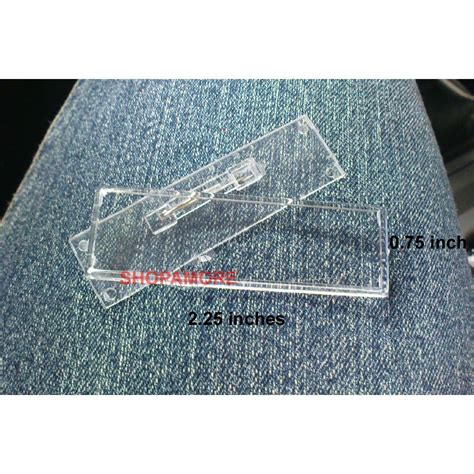 Clear Acrylic Name Plate Photo Insert Shopee Philippines