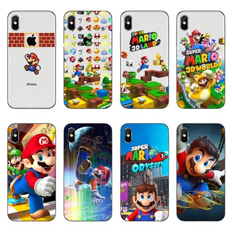 2018 Super Marios Odyssey Phone Case For Iphone X 10 7 8 Plus 6 6s Plus