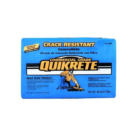 Reviews For Quikrete 60 Lb Crack Resistant Concrete Mix Pg 2 The