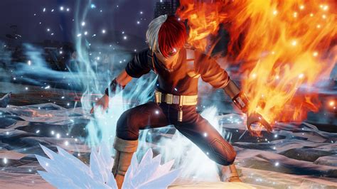 Jump Force Recibe A Shoto Todoroki De My Hero Academia La Próxima