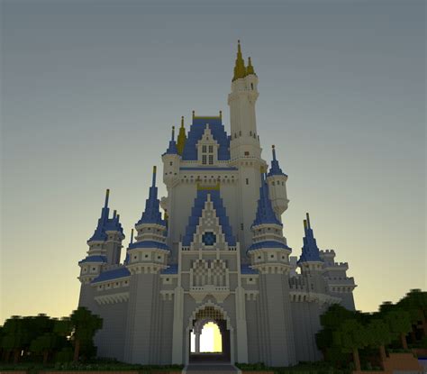 Château De Disney World Fl Minecraft Map