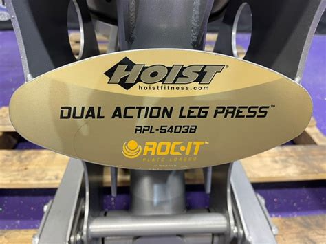 Buy Hoist Roc It Plate Loaded Composite Leg Press Online Fitness