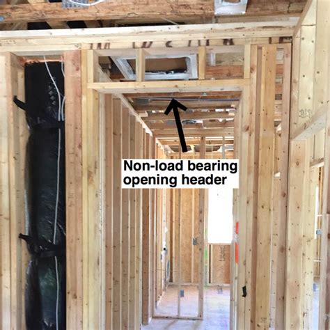 Getting advice from an internet chat forum from people who. Door Header Size Non Load Bearing Wall - Wall Design Ideas