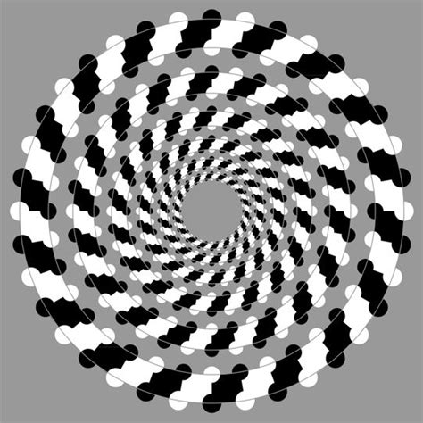 Spiral Illusion 8 Visual Effects Op Art Optical Illusions