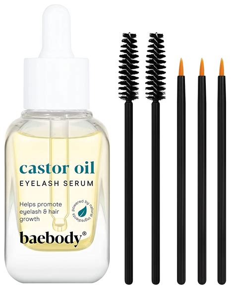 Buy Baebody Castor Oil Eyelash And Eyebrow Growth Serum With Treatment