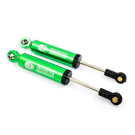 2pcs Oil Filled Aluminum Alloy Metal Shock Absorbers For 110 Crawler