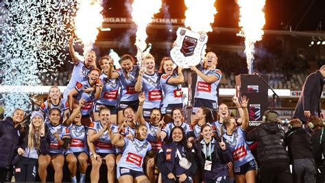 Womens State Of Origin Act Government Makes Case To Keep Showpiece After Record Crowd The