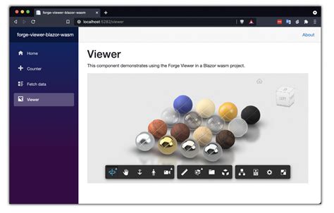 Use Viewer From Blazor Autodesk Forge