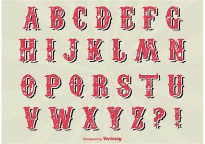 Alphabet Vecteezy Font Retro Graphics Clip Carterart