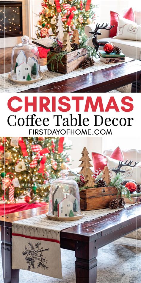 How to Style the Best Christmas Coffee Table Decor