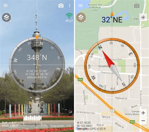 Best Compass App For Android Javatpoint