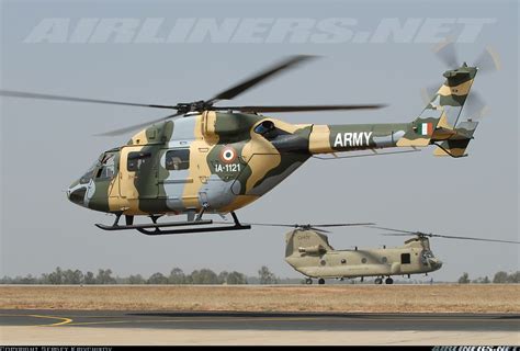 Hindustan Alh Dhruv India Army Demo Flight At The The Aeroindia