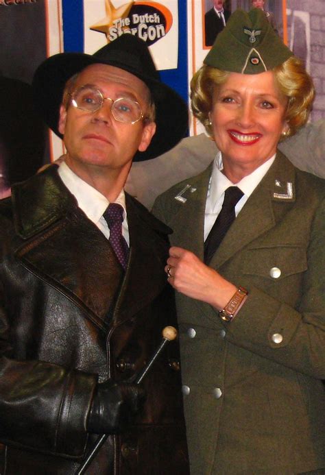 Helga And Herr Flick From The Television Series Allo Allo A Photo On