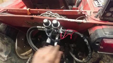 Adding Hydraulics To Rear Of Yanmar Tractor Youtube