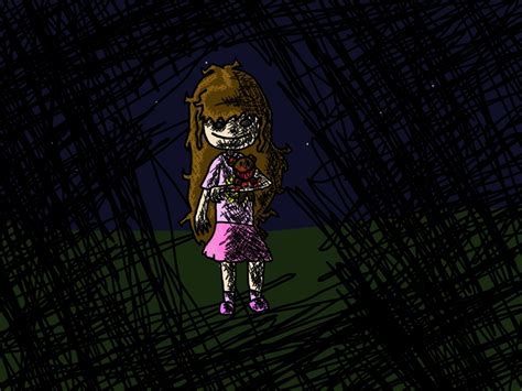 Creepy Child Drawing By Ering30 Dragoart