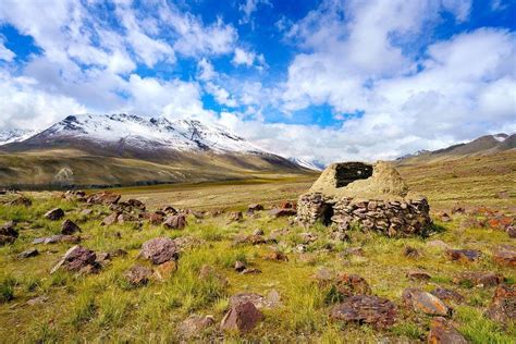 Ruined Stone Shelter On A Vast Landscape Lord Byron Afghanistan