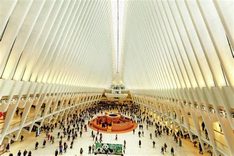 Oculus The One World Trade Center Ultra Modern Train Station