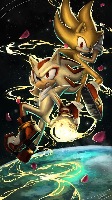 Super Sonic And Shadow Shadow The Hedgehog Wallpaper 44466040