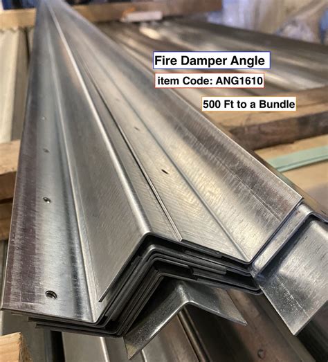 Fire Damper Angle Conklin Metal Industries