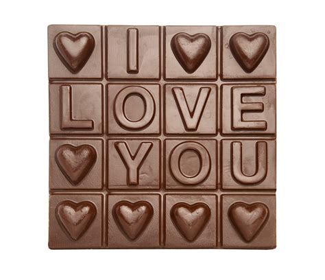 I Love You Chocolate Bars Ellas Chocolates Ellas Chocolates
