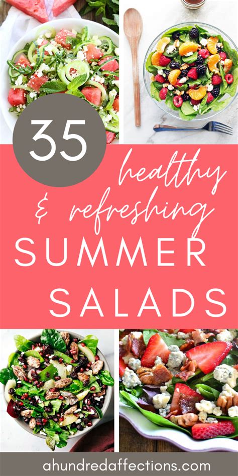 35 Of The Best And Most Refreshing Summer Salads A Hundred Affections