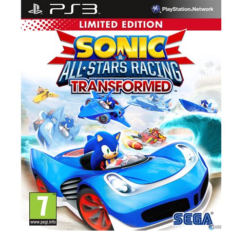 Sonic All Stars Racing Transformed Video Center Fun Store