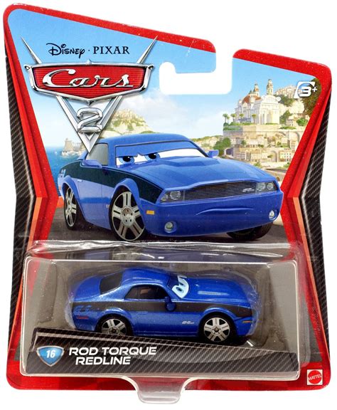 Disney Pixar Cars Cars 2 Main Series Rod Torque Redline 155 Diecast Car Mattel Toys Toywiz