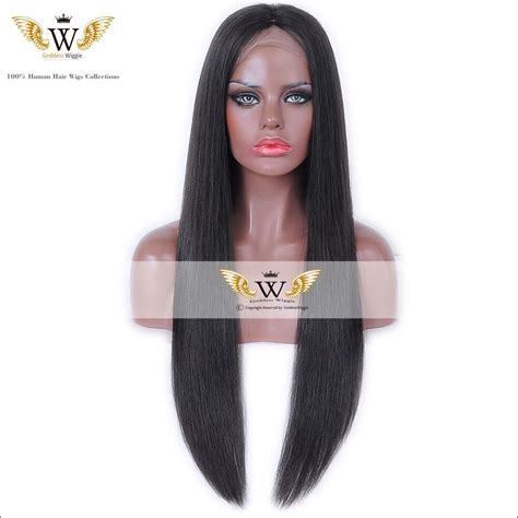 5a 150density silky straight ombre blonde full lace human hair wig glueless lace front ombre