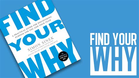 Find Your Why By Simon Sinek Book Review Chris Rew