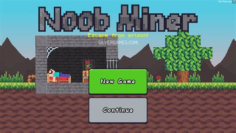 Noob Miner Escape From Prison Play Online On Silvergames 🕹️