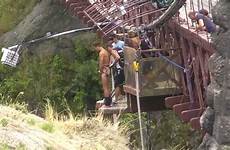 bungee naked nude jump bungy