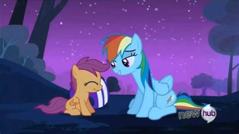 My Little Pony Friendship Is Magic Rainbow Dash Takes Scootaloo Under