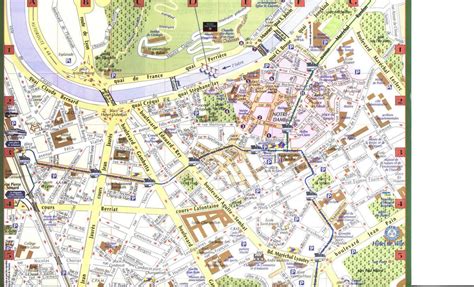 Grenoble Plan Et Image Satellite