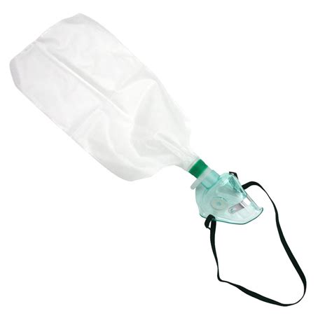 10pcs Medical Oxygen Mask Non Rebreathing Face Mask High Oxygen Concentration With Reservoir Bag