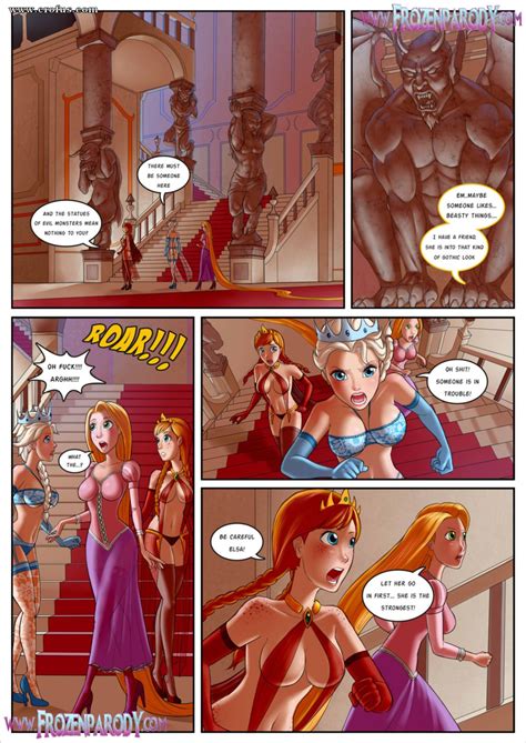 Page Frozen Parody Comics Beauty And The Beast Erofus Sex And