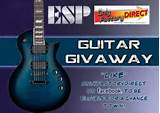 Win A Free Guitar Giveaway Images