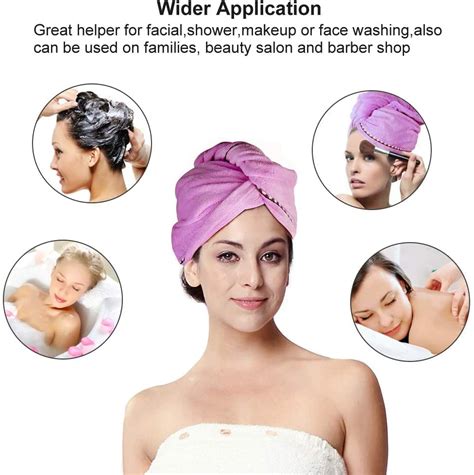 Yestree 3 Pack Microfiber Hair Towel Wrap For Women 11 Inch 26 Inch