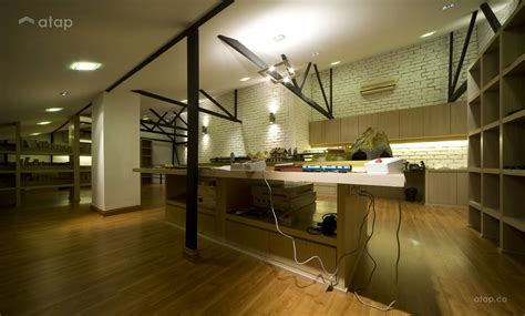 Industrial Rustic Study Room Condominium Design Ideas And Photos Malaysia