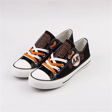 Visit our san francisco locations: San Francisco Giants Low Top Canvas Sneakers ...