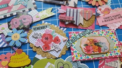 Make Embellishments From Scraps Stash Happy Mail Paper Crafts