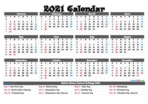 Free Printable Month Calendar 2021 Calendar Template Printable